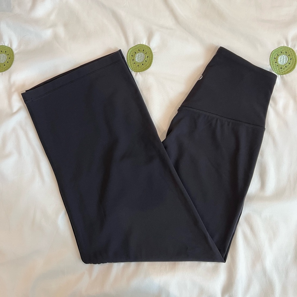 Lululemon | Align™ High-Rise Wide Leg Crop 23", Black, Size 2
